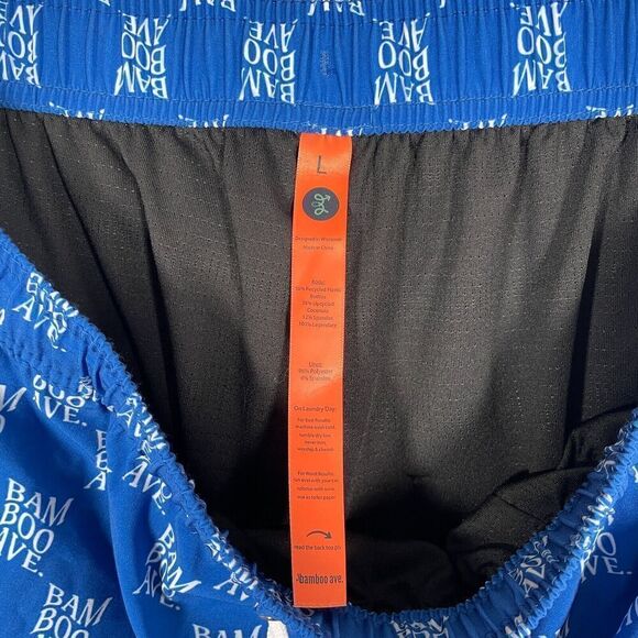 Bamboo Ave Shorts Mens Size Large Pursuit Of Happiness Blue - Picture 4 of 9